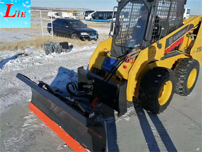 China Liugong wheel loader snow plows attachments snow pusher for skid steer