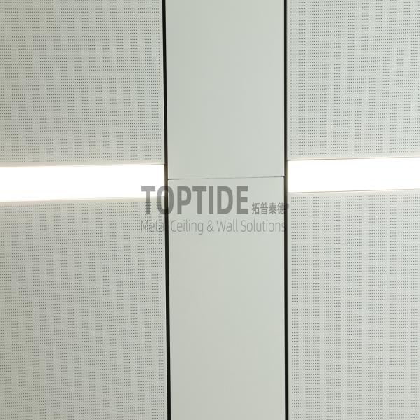 CE Approval Sound Absorbing 600mm Aluminium Ceiling Board Perforated Aluminum Decorative Drop Ceiling Tiles