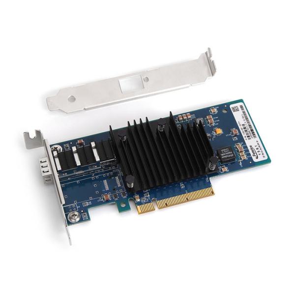 10G Single Port Gigabit Ethernet Wired Network Adapter 10G Ethernet LAN Card Fiber Server NIC With Singlemode Module