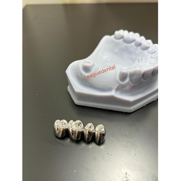 FDA Approval Metal Alloy Crown Precise Fit Complete Metal Crown