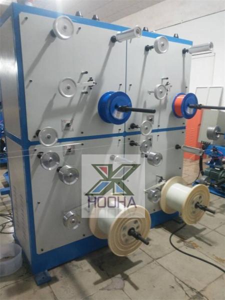 Outdoor Fiber Optic Wire Extruder Machine 12 Months Warranty oversea installation service