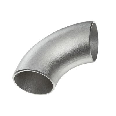 Encaixes de tubulação sem emenda do titânio da categoria 2 do fabricante ASME B16.9 cotovelo de 90 graus