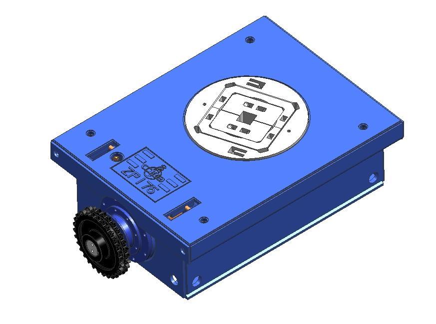 API Spec 7K Oil Rig Rotary Table ZP375 Rotary Table For Oil Drilling