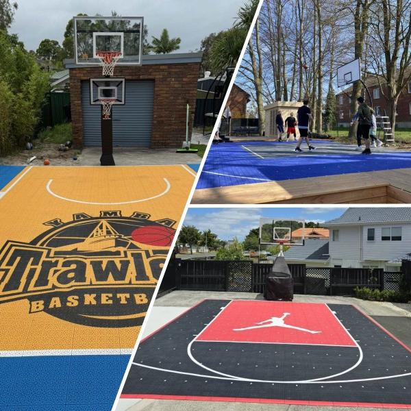 Sport Court Indoor Outdoor Basketball Court Home Court Basketball Markings Sport Court Tiles