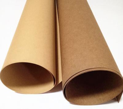 Rolo de papel de embrulho Kraft à prova de gordura protetor 80 g/m2 papel de embalagem marrom