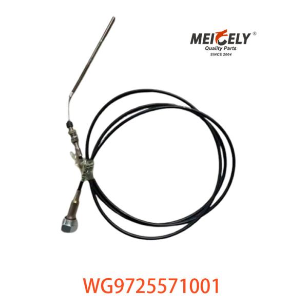 WG9725571001 WG9725570002 Fabrica de ensamblaje de cables de aceleración para Sinotruk