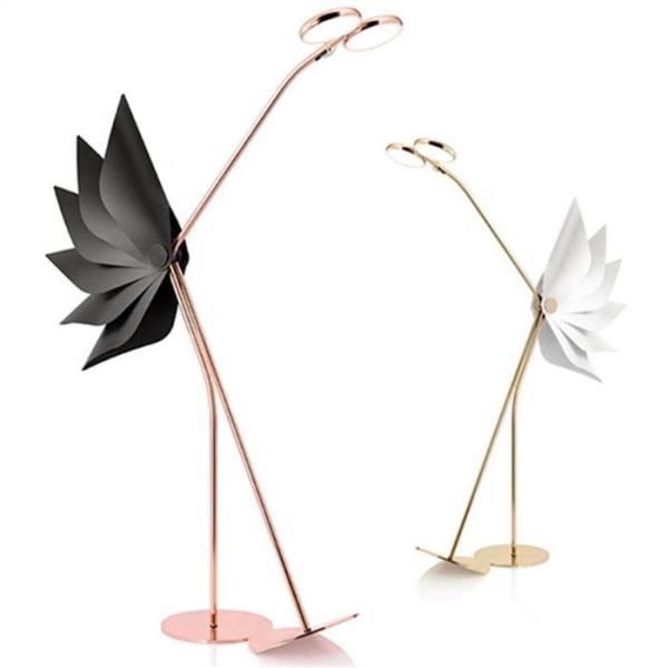 Postmodern Creative Personality Bedroom Floor Double Head Lamp 1700 X 1200mm