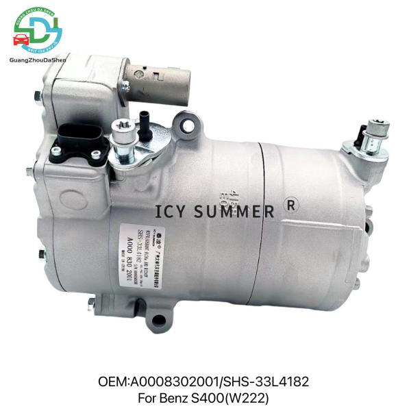 S400 W222 Mercedes Benz Air Compressor Hybrid Compressor A0008302001 SHS-33L4182