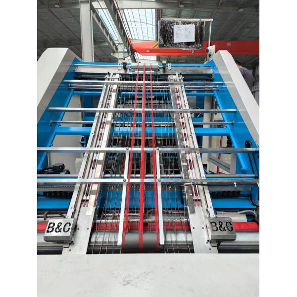 High Speed Sheet To Sheet 5ply Laminating Machine With Servo Control For Lamination Of Corrugated Paper