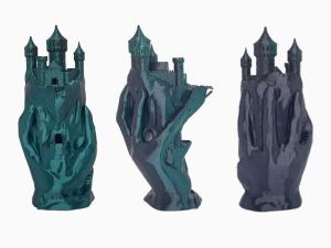 Cor dupla de seda/filamento triplo da cor, impressora Filament de MSDS 3d