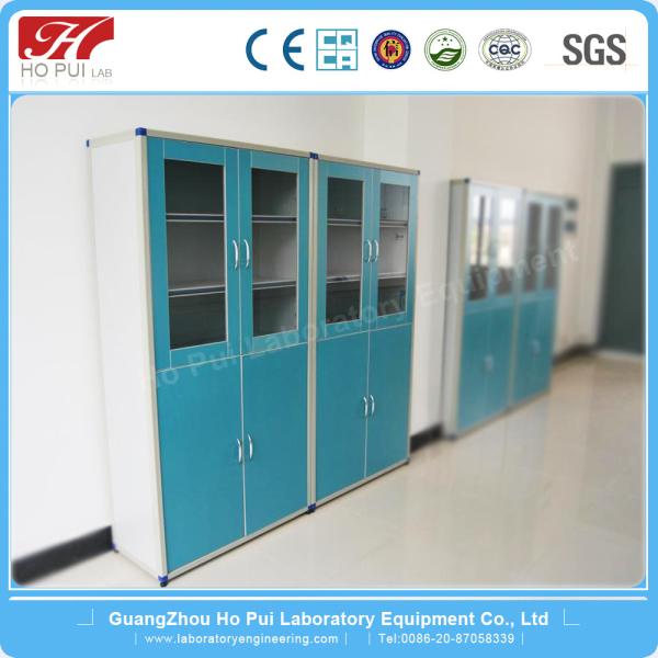 Fireproof / Waterproof Biology Lab Furniture , Custom Medicine Cabinet PVC Handle