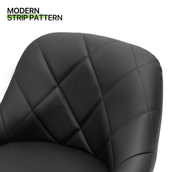 Commercial Furniture ALINUNU Adjustable Counter Height Swivel Barstools for Modern Dining