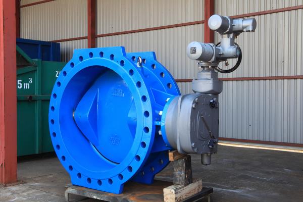 DoubleTriple Eccentric Offset Flanged Butterfly Valves Manual Gearbox Electric Pneumatic PN16 25 40 Cast Steel Ductile