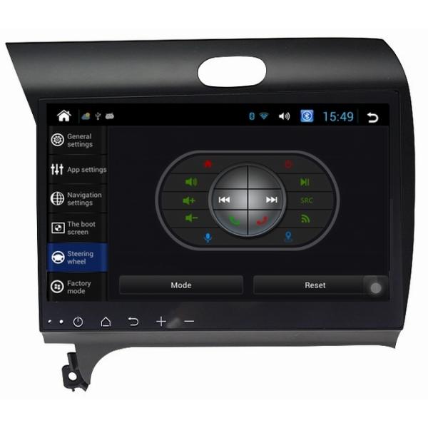 Ouchuangbo Kia K3 2013 android 4.2 car media with gps navigation bluetooth steering wheel control
