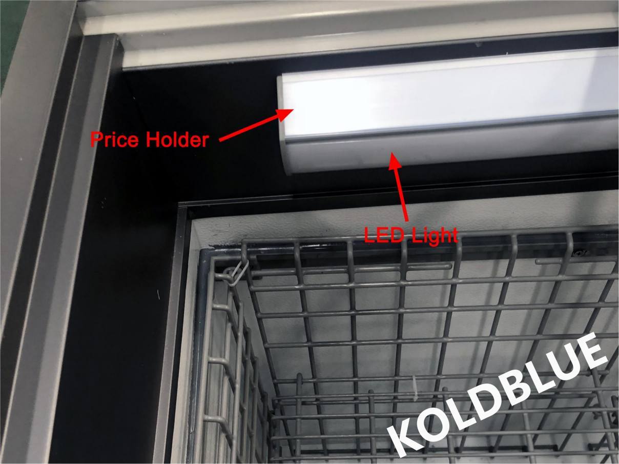 Plug-in Self-contained Island Freezer With Automatic Defrost System