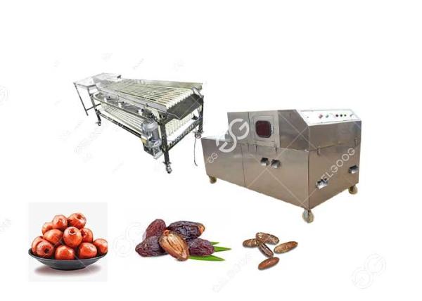 GELGOOG Industrial Dates Pitting Machine Manual Sorting And Pitting Process Line
