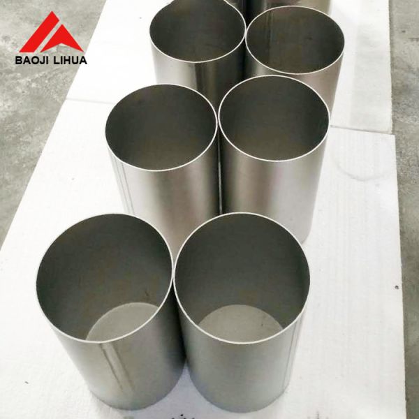 ASTM Grade 2/5 Titanium Alloy Pipe Tube Industry Use ISO Certificate