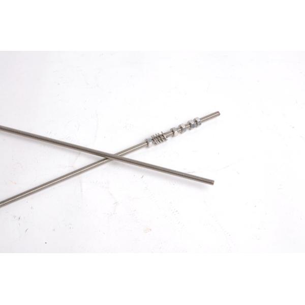Long Stainless Steel Acme Threaded Rod , Steelworks Threaded Rod Natural Color