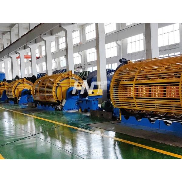 Медная алюминиевая стальная жесткая рамочная натяжная машина 630/1+6+12+18