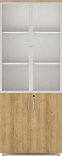 0.8M Wood File Cabinet 2 Doors Modern Filing Cabinet Good Workshop