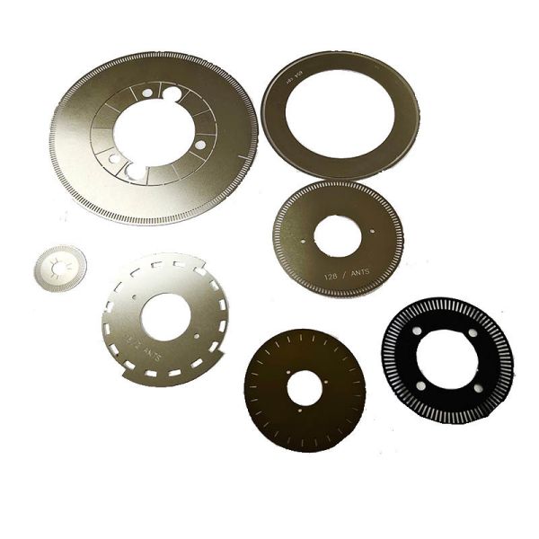 Precision Chemical Etching Optical Metal Encoder Discs Customized