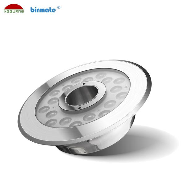 24W VDE LED Underwater Swimming Pool Lights 800LM DC24V FCC