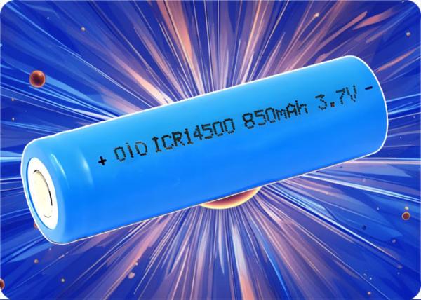 14500 Rechargeable Li-Ion Battery 850mAh 3.7V 0.85A