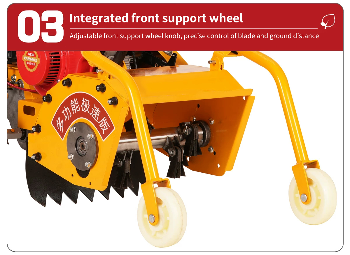 Weeding machine Micro-tiller Agricultural Small Multi-functional Gasoline Hand-held Cultivated Land Loosening Machine
