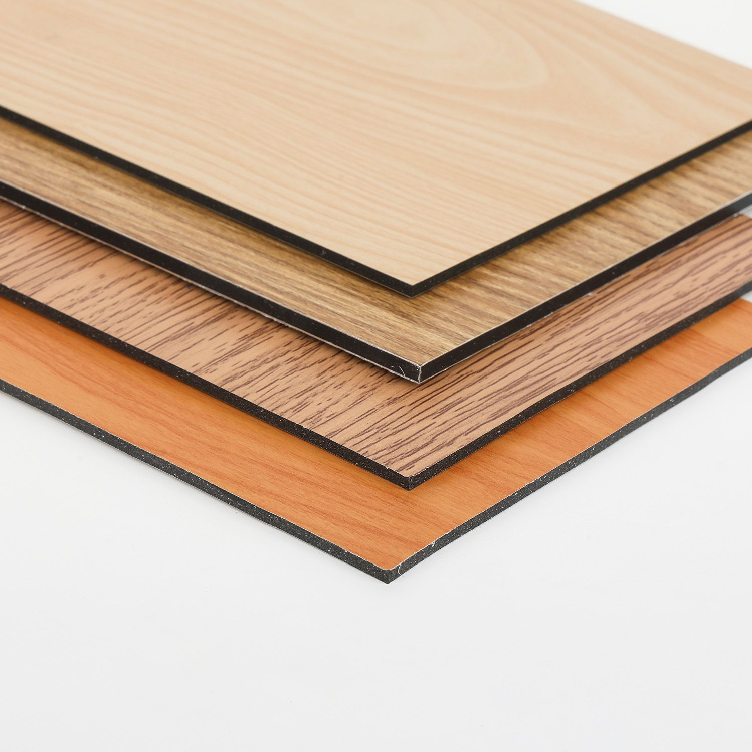 Panel de aluminio compuesto de madera resistente al agua de 6 mm hoja ACP 1220*2440