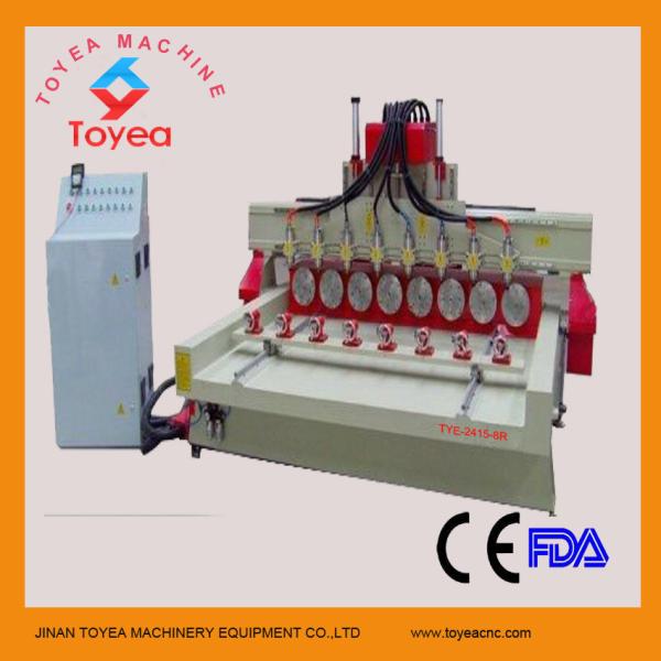 8 spindles Europe furniture CNC Wood engraving machine TYE-2415-8R