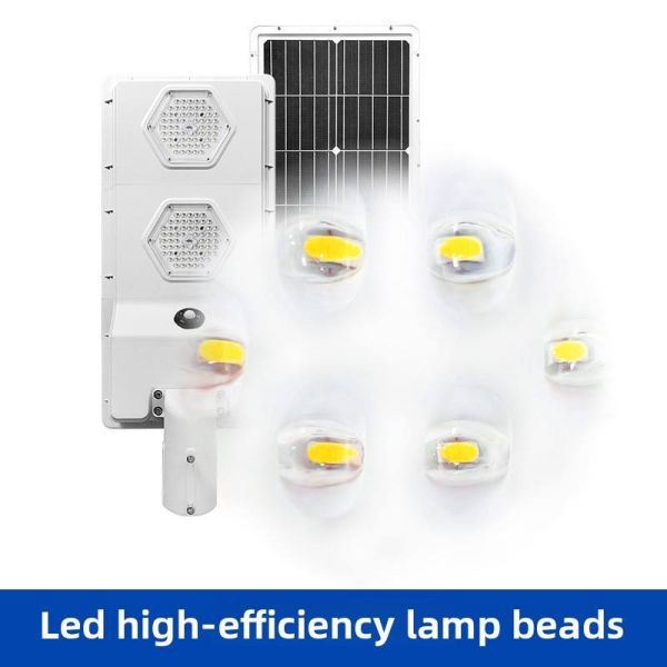 Solar Street Lights Providing Manual Control and Solar Powered Lighting with Integrated Fixtures for Outdoor Applications
