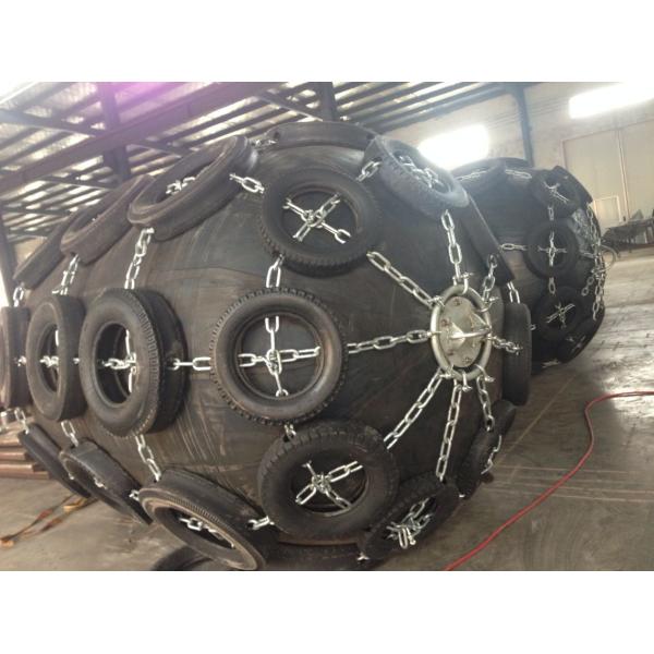 Ship Barge Marine Pneumatic Rubber Fender ISO17357 Approved