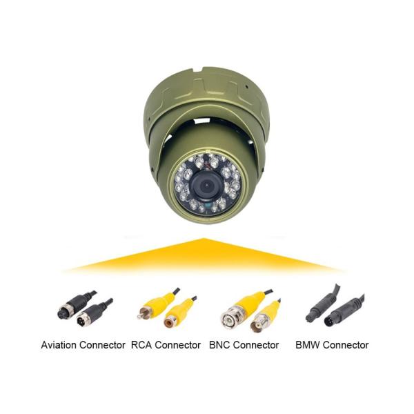 PAL NTSC IPC инфракрасн 5w камеры купола автобуса CCD 600TVL ультракрасный