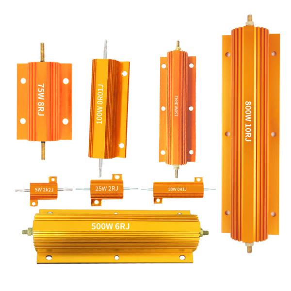 RX24 25W 50W 100W 200W 10ohm Aluminium case Wirewound precision Resistors