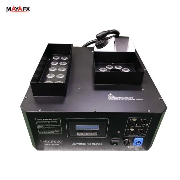3000W LED Smoke Geyser with DMX512 Control and RGB Lighting for Disco Bar Club Events