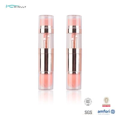 5 In 1 telescopic Synthetic Hair Makeup Brush Bristle Hair Plastic Handle