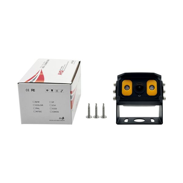 Industrial Grade Camera for Heavy Vehicles with AHD 720P 1080P Night Vision Waterproof Housing for Rear and Side Monitoring