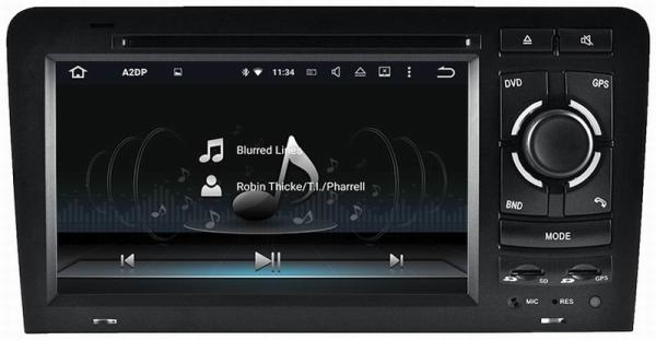 Ouchuangbo car radio player android 7.1 for Audi A3 S3 2003-2011 support MP5 /MP3 /MP2 /AAC /OGG /RA /WAV /FLAC /APE etc