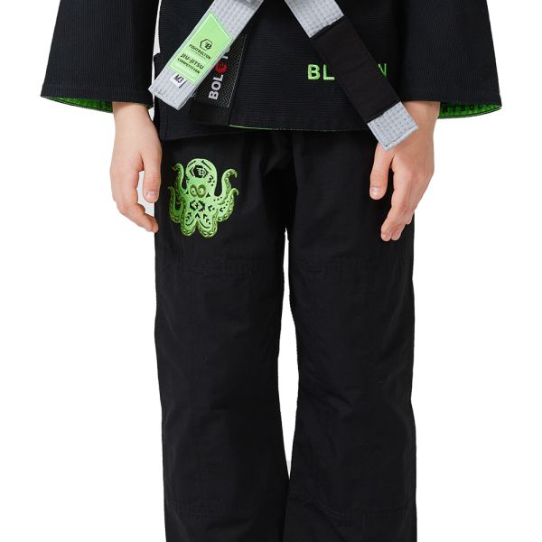 Digital Print Pearl Weave Jiu Jitsu Gi for Kids with 350gsm Fabric Weight