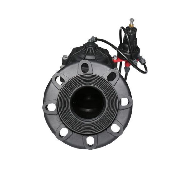 6 Inch Nylon Reinforced Solenoid Valve, Ultra-High Flow DN150 Hydraulic Diaphragm Valve for Large Scale Irrigation 24Vac 12Vdc