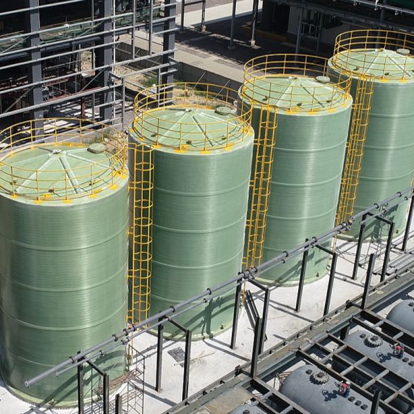 Low Center Frp Horizontal Tank Transport Anti Rollover Design Uv Resistance