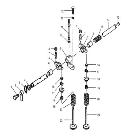5I7740 5I-7740 3064 Engine Valve Spring For  3066 Excavator Engine Parts