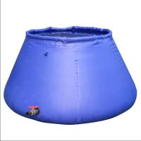 PVC Flexible Tanque de recolección de agua de lluvia en forma de cebolla Autoportante