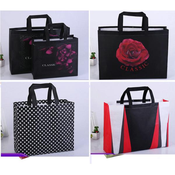 Custom Laminated Shopping Bags Wear Resistant Max Bearing Load 5 - 8 KG