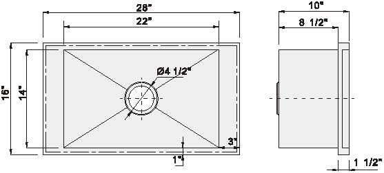 Handcrafted Stainless Steel Kitchen Sinks 18 Gauge Top Mount With Long Using Life