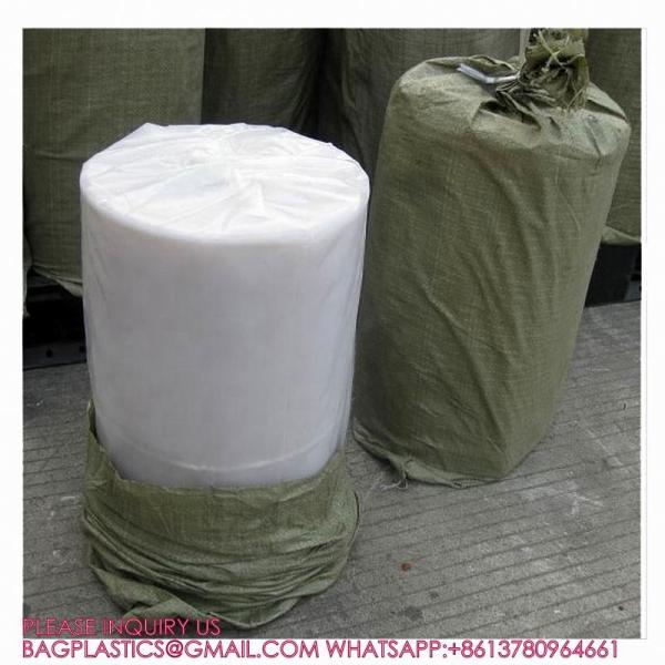 Marine Maintenance 400mm *150m Roll Shape Ventilation Plastic Film Air Duct, PE Lay Flat Tubing