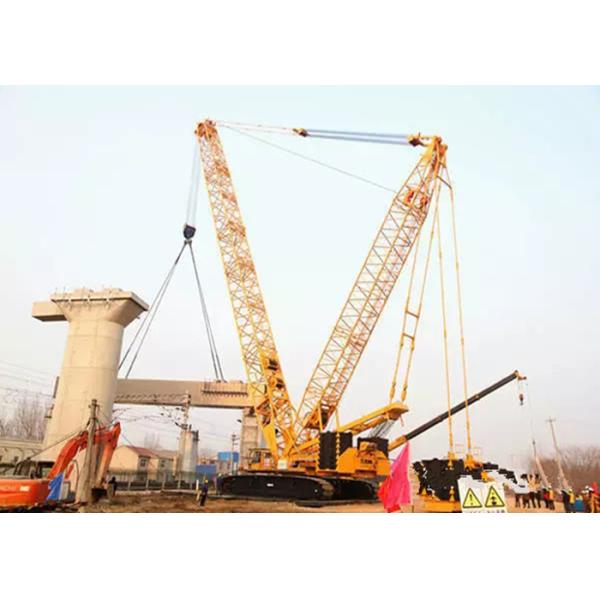 Safe  Boom Truck Mobile Hydraulic Crawler Crane QUY50 Swing Jib 4t