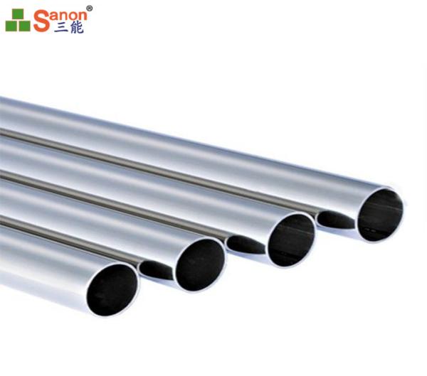 Custom Mirror Hollow Round Pipe ASTM 304 316L 201 Thickness 0.4 - 2.0mm