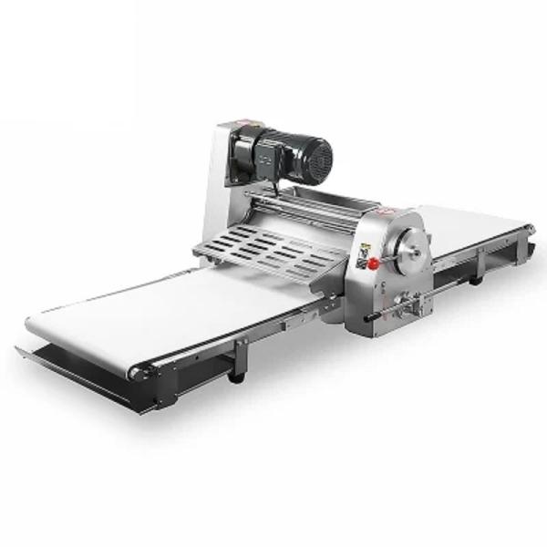 Stand Type Roller Length 520mm SS Croissant Dough Sheeter Machine 0.4KW