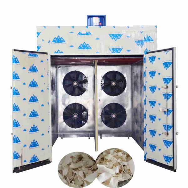 Plateaux végétaux konjac du dessiccateur 90 de pompe à chaleur de 40KW Chips